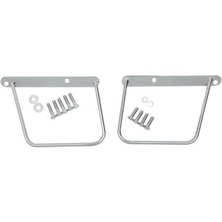 Chrome Saddlebag Support Brackets