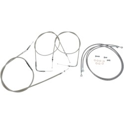 Stainless Handlebar Cable Line Kit