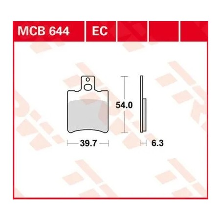 EC Series Ceramic Brake Pads