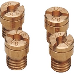 A-Bax Precision Keihin-Style Slot Head (KJ Prefix) Main Jets