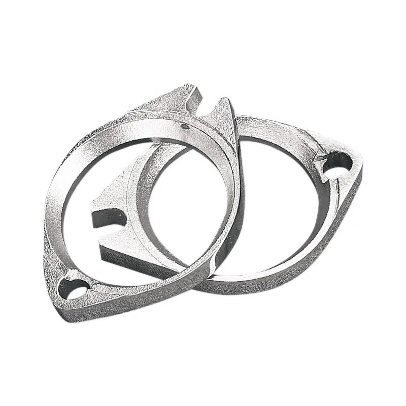 Collerettes de pipe d'admission chromées