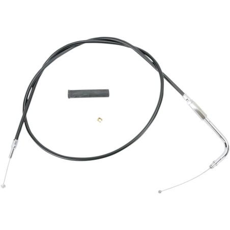 Black Vinyl Throttle Idle Cable