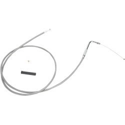 Câble d'accélérateur tressé inox