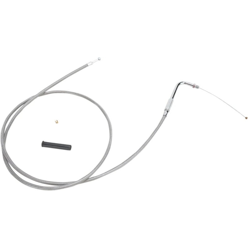 Câble d'accélérateur tressé inox