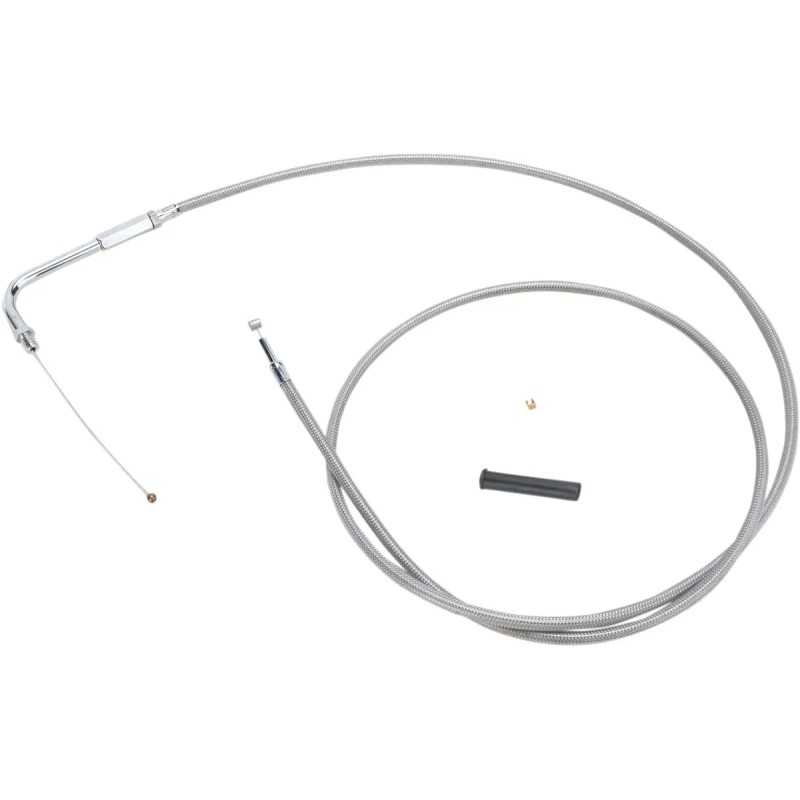 Câble d'accélérateur tressé inox
