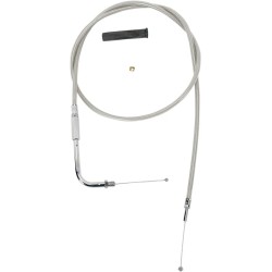 Câble d'accélérateur tressé inox