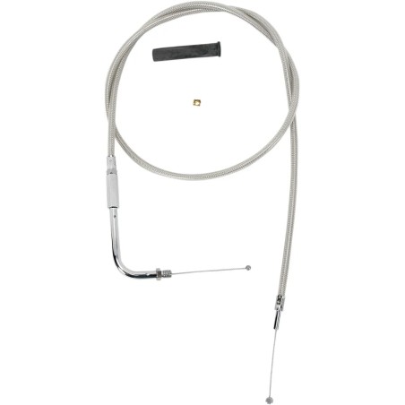 Câble d'accélérateur tressé inox