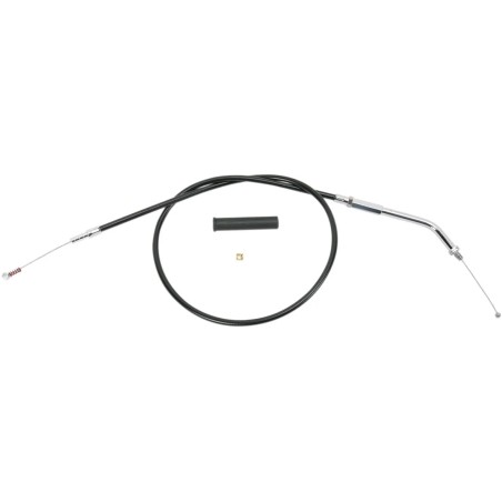 Câble d'accélérateur/de ralenti en vinyle noir