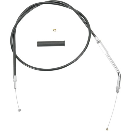 Black Vinyl Throttle Idle Cable