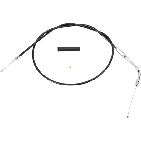 Black Vinyl Throttle Idle Cable