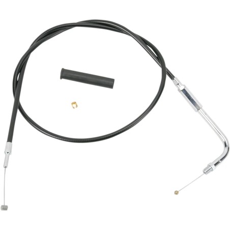 Black Vinyl Throttle Idle Cable