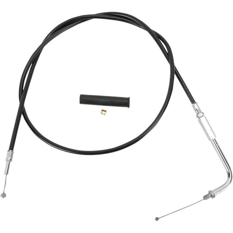 Black Vinyl Throttle Idle Cable