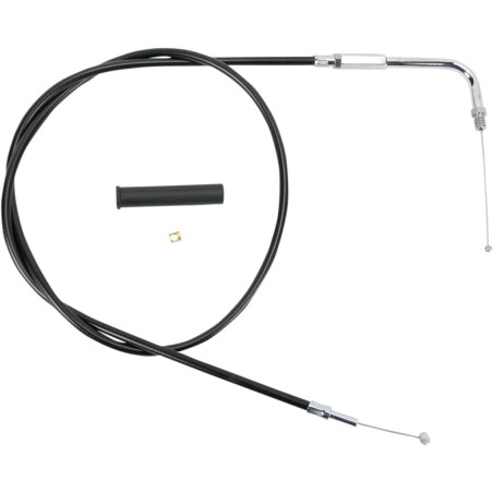 Black Vinyl Throttle Idle Cable