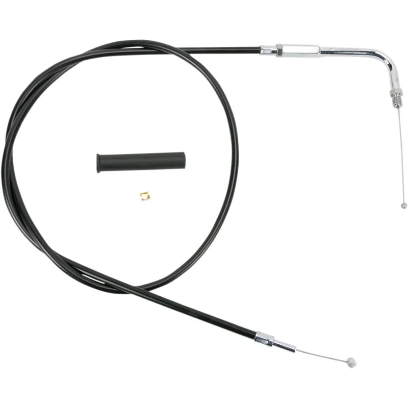 Black Vinyl Throttle Idle Cable