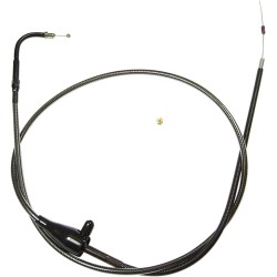 Black Pearl  Braided Throttle Idle Cable