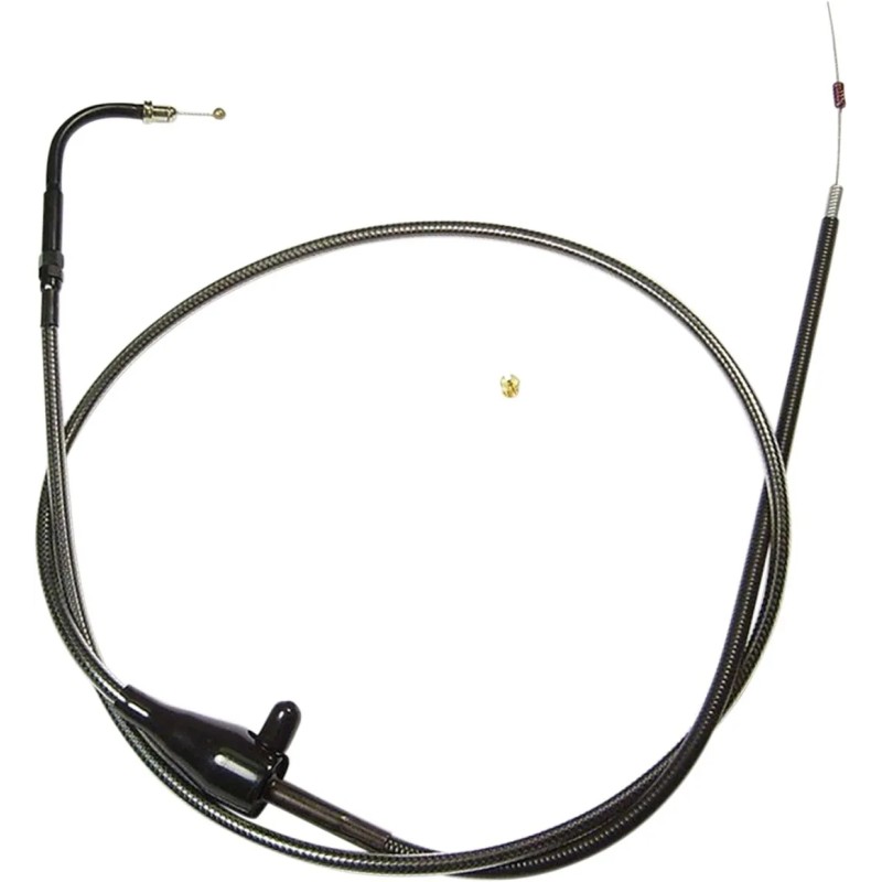Black Pearl  Braided Throttle Idle Cable