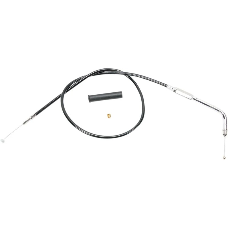 Black Vinyl Throttle Idle Cable