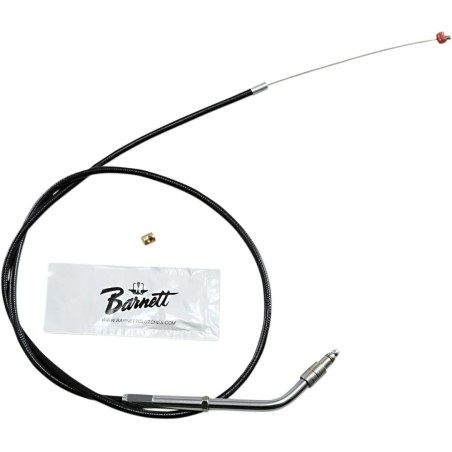 Black Vinyl Throttle Idle Cable