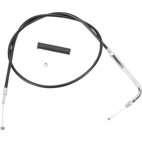 Black Vinyl Throttle Idle Cable