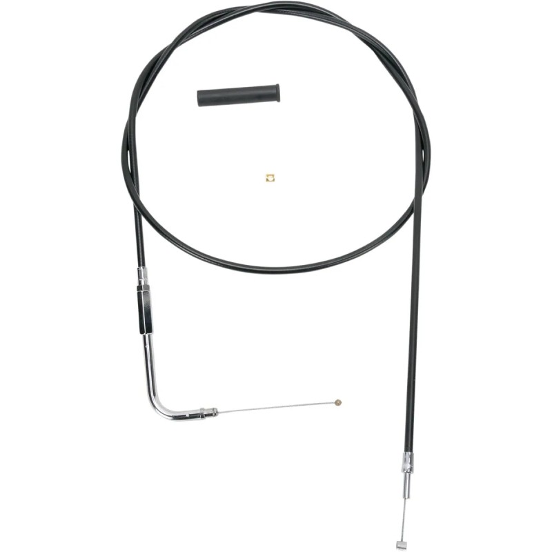 Câble d'accélérateur/de ralenti en vinyle noir
