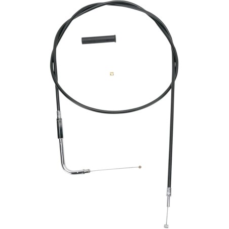 Black Vinyl Throttle Idle Cable