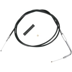 Black Vinyl Throttle Idle Cable