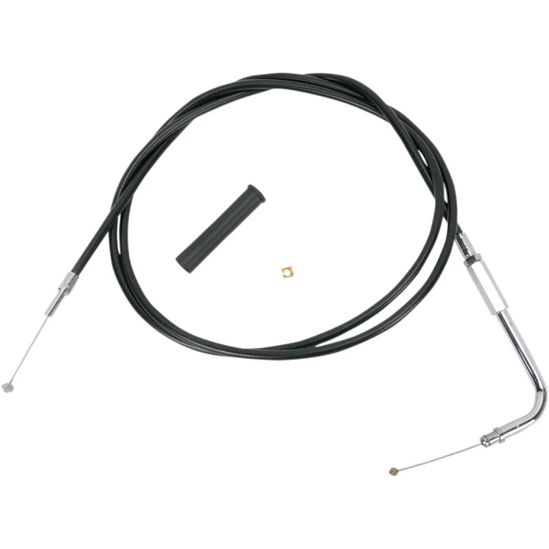 Black Vinyl Throttle Idle Cable