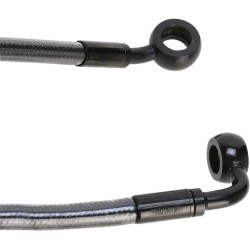 E-Z Align Braided Single Disc Front Brake Line