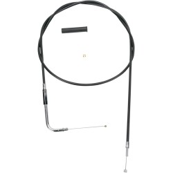 Black Vinyl Throttle Idle Cable