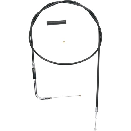 Black Vinyl Throttle Idle Cable