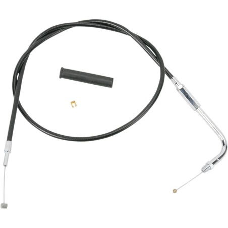 Black Vinyl Throttle Idle Cable