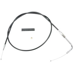 Black Vinyl Throttle Idle Cable