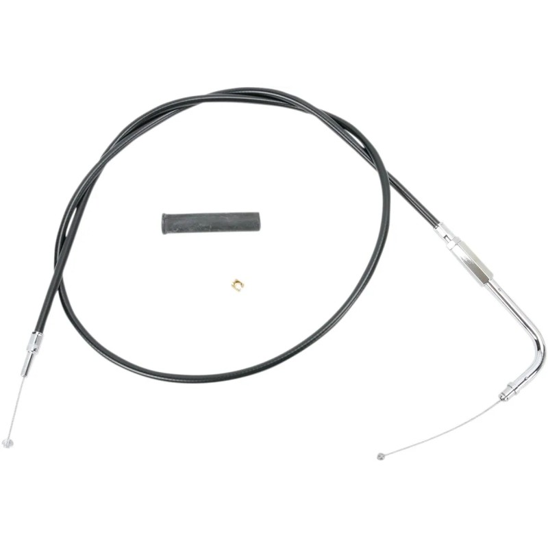 Black Vinyl Throttle Idle Cable