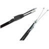 Black Vinyl Throttle Cable