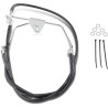 Extended Length Black Vinyl Brake Line Kit