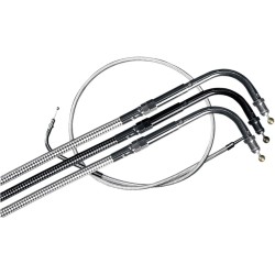 Sterling Chromite II  Braided Cable for Harley-Davidson