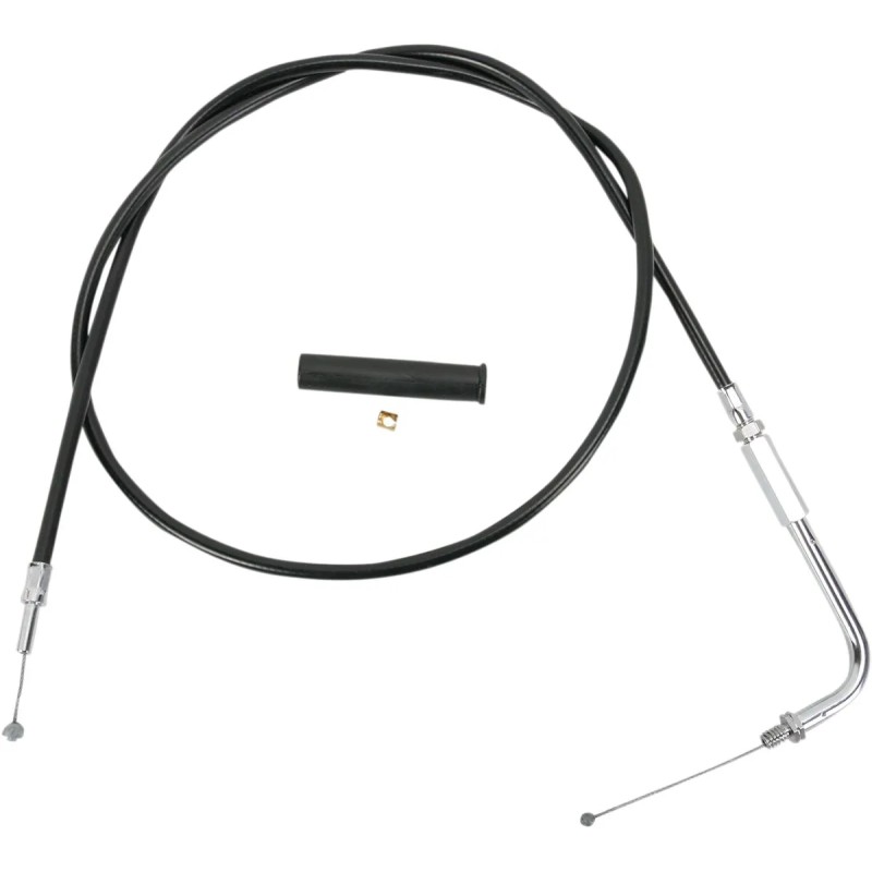 Black Vinyl Throttle Idle Cable