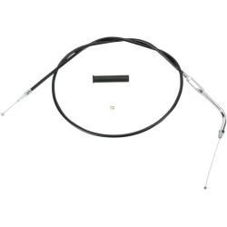 Black Vinyl Throttle Idle Cable