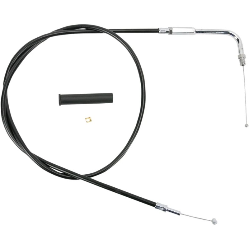 Black Vinyl Throttle Idle Cable