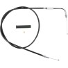Black Vinyl Throttle Idle Cable