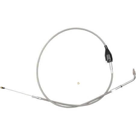Câble de ralenti de guidon tressé inox