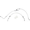 Braided Rear Brake Line Kit