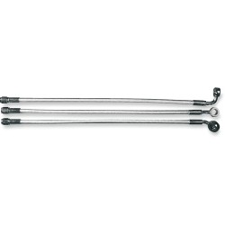 Designer Series Braided Non-ABS Front Brake Line Kit