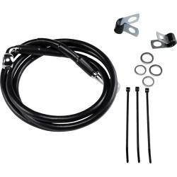 Extended Length Black Vinyl Brake Line Kit