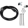 Extended Length Black Vinyl Brake Line Kit