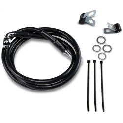 Extended Length Black Vinyl Brake Line Kit