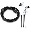 Extended Length Black Vinyl Brake Line Kit