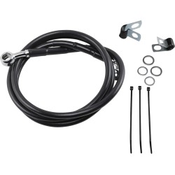 Extended Length Black Vinyl Brake Line Kit