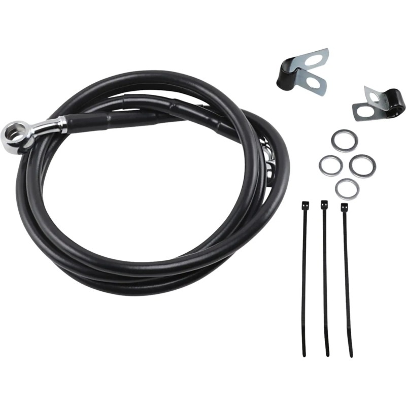 Extended Length Black Vinyl Brake Line Kit
