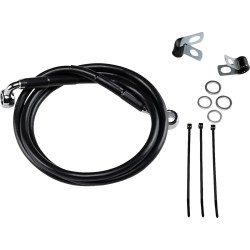 Extended Length Black Vinyl Brake Line Kit
